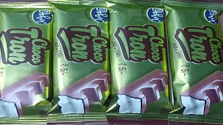 Choco tran With Milk White Chocolate  Relaxing ASMR Satisfying Unboxing Video And Gummy Choco [upl. by Nnalyrehc]