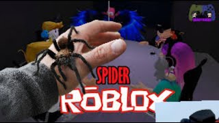 ALIZA PLAYS ROBLOX SPIDER GAME AND BECOMES THE SPIDER GAMEPLAY ROBLOX [upl. by Averir879]