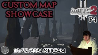 Custom Map Showcase  Attack on Titan Tribute Game 2  P4  10272024 [upl. by Estis653]