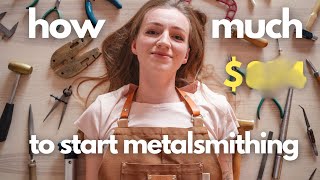 HOW MUCH to get started metalsmithing jewelry What TOOLS to get amp where [upl. by Coletta]