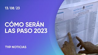 Así será la jornada electoral de este domingo de PASO 2023 [upl. by Oicnedurp21]