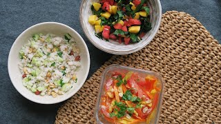 Sattvic Salad Recipes [upl. by Adnirod406]