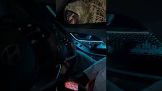 New Creta 2024 OEM Ambient Light Install no wire Cut [upl. by Sharleen]