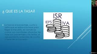 DISPOSICIONES GENERALES DEL ISR SUJETO OBJETO BASE Y TARIFA [upl. by Quintessa863]