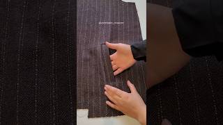 LA POCHE PASSEPOILÉE sewing sewingtutorial couture [upl. by Peery742]