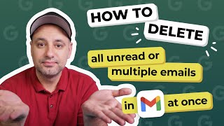 How to delete all or multiple emails in Gmail at once [upl. by Ecydnarb319]