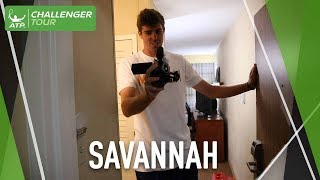 Opelka Shows Off Savannah Challenger Hotel Room [upl. by Rosel]