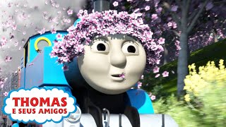 Thomas e Seus Amigos  Locomotiva Número Um China e mais  Compilação  Melhores Momentos [upl. by Tem870]