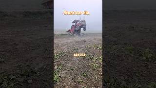 Massey 385 tractor stunts kar dia  tractor video  tractor stunts video ak4754 khuramakramraog [upl. by O'Conner258]