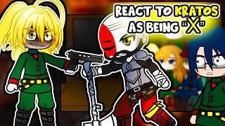 Tanya The Saga Of Evil React To Kratos As Being quotXquot  Gacha Club React [upl. by Samuel302]