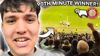 90TH MINUTE SCENES AND SIBLEY THE SUPER SUB  DERBY COUNTY 10 STEVENAGE vlog [upl. by Sherurd]