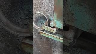 sliding gate lock system diy construction weldertips [upl. by Ennovi789]