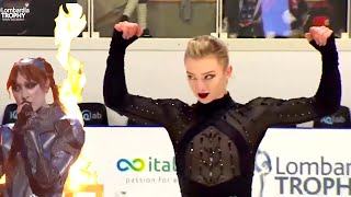 Amber Glenn 2024 short program but the music is Chappell Roan [upl. by Omocaig908]