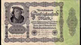 Inflation und Hyperinflation 1922  1923 [upl. by Aisilef]