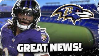 🚨🏈 This is the BEST NEWS the Baltimore Ravens could receive [upl. by Akitahs190]