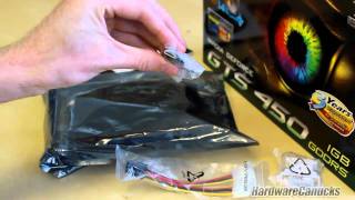 GIGABYTE GeForce GTS 450 Unboxing [upl. by Anahir]