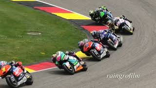 Sachsenring 2024 Moto2 Rennen 01 [upl. by Solokin915]