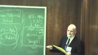 The History of Austrian Economics Part 1  Dr Israel Kirzner [upl. by Laerol928]