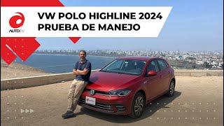 Probamos la versión más equipada del VW Polo versión 2024  Prueba de manejo [upl. by Leirej669]