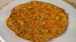 Indian Masala Omelette  Sanjeev Kapoor Khazana [upl. by Sisto]