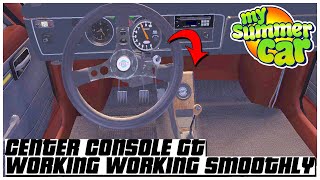 CENTER CONSOLE GT WORKING WORKING SMOOTHLY MY SUMMER CAR 2022  Ogygia Vlogs🇺🇸 [upl. by Ennovy811]