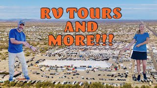 Quartzsite Arizona RV Show 2022 [upl. by Lombardo]