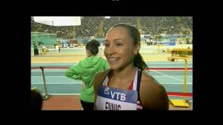 Jessica Ennis competes in the pentathlon 2012 World Indoor Athletics Championships in Istanbul [upl. by Kizzie974]