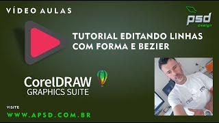 Corel Draw  Editando Linhas [upl. by Cormack]