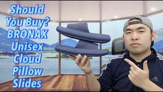 Should You Buy BRONAX Unisex Cloud Pillow Slides [upl. by Lydell516]