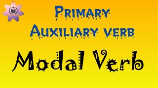 MODAL VERBPRIMARY AUXILARY VEEBlearnEnglishwithsadaf [upl. by Meriel945]