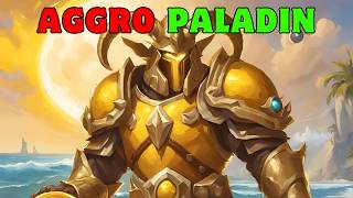 New Flood ► MiniSet Aggro Paladin Deck ► Hearthstone Standard 3043 [upl. by Yeldar]