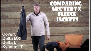 Comparing Arcteryx Fleece Jackets [upl. by Ynnaj733]