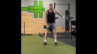 1Arm DB Rotational Snatch [upl. by Ozen717]