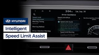 Intelligent Speed Limit Assist  Hyundai [upl. by Haimrej451]