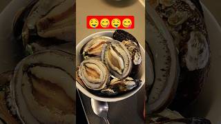 abalone craving😋😋🤤🤤 abalone abaloneshell seafoodlover shortsfeed viralshort viralvideo short [upl. by Sucramel]