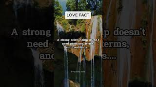 A strong relationship doesnt need promises terms and conditions fact subscribe [upl. by Alexandr]