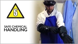 Safe Chemical Handling  Lab Safety Video Part 5 [upl. by Yenots32]