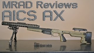 Review Accuracy International AX Chassis System AX AICS 2011 [upl. by Darbee618]