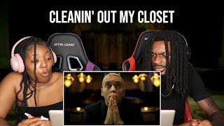 FIRST TIME HEARING Eminem  Cleanin Out My Closet Official Video Explicit  REACTION [upl. by Dunning]