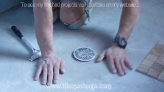 How to install shower pan and float floor mud bed Part quot 3 quot Ready for tile install [upl. by Devin506]