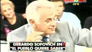 Gerardo Sofovich  El pueblo quiere saber 1988 [upl. by Bathilda331]