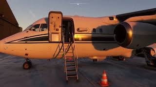 BAE 146  just flight  Vol complet immersif  MSFS [upl. by Jamnes]