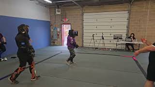 Scioto Open 2024  Logan Caldwell vs Corrin Div B Longsword Elims [upl. by Smada]