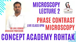 Microscopy Lecture 2 Phase contrast Microscopy and Dark field Microscopy [upl. by Demetre]