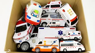 救急車のミニカー走る。坂道緊急走行テスト。サイレンあり☆Ambulance mini car run Slope emergency driving test There is a siren [upl. by Meehyrb]