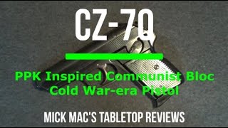 CZ70 32 Auto Pistol Tabletop Review  Episode 202317 [upl. by Cupo]