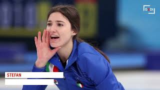 Pechino 2022 Italia oro nel curling chi sono Stefania Constantini e Amos Mosaner [upl. by Gibert]