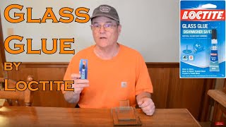 Glass Glue by Loctite Review glass repair [upl. by Zelle]