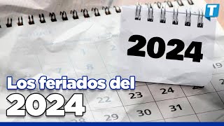 Atención Estos son los DÍAS FERIADOS de 2024 en México [upl. by Rush]