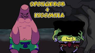 FNF Insomnia but Spongebob and Squidward sing it  Hypnos Lullaby █ Friday Night Funkin █ [upl. by Orrin]